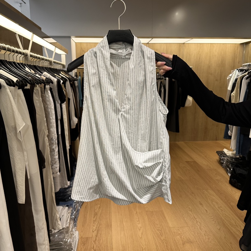 LEFANCY韓國東大門代購女士新款26夏季休閑人氣吊帶背心棉布LEFANCY吊帶/背心圖色2