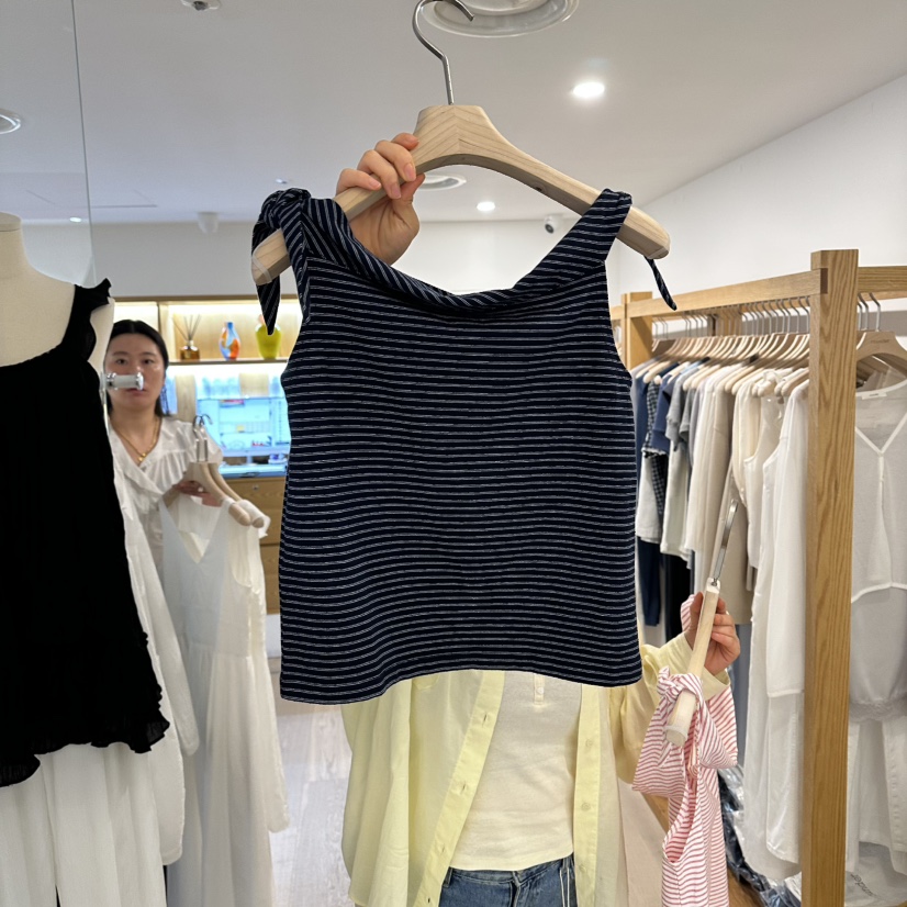 ROUNDER韓國直郵女裝新品人氣26夏季休閑時尚熱賣吊帶背心ROUNDER吊帶/背心