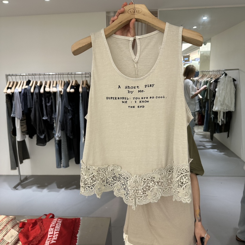 VAULT韓國代購女裝新款休閑26夏季熱賣人氣推薦時尚吊帶背心VAULT吊帶/背心圖色1