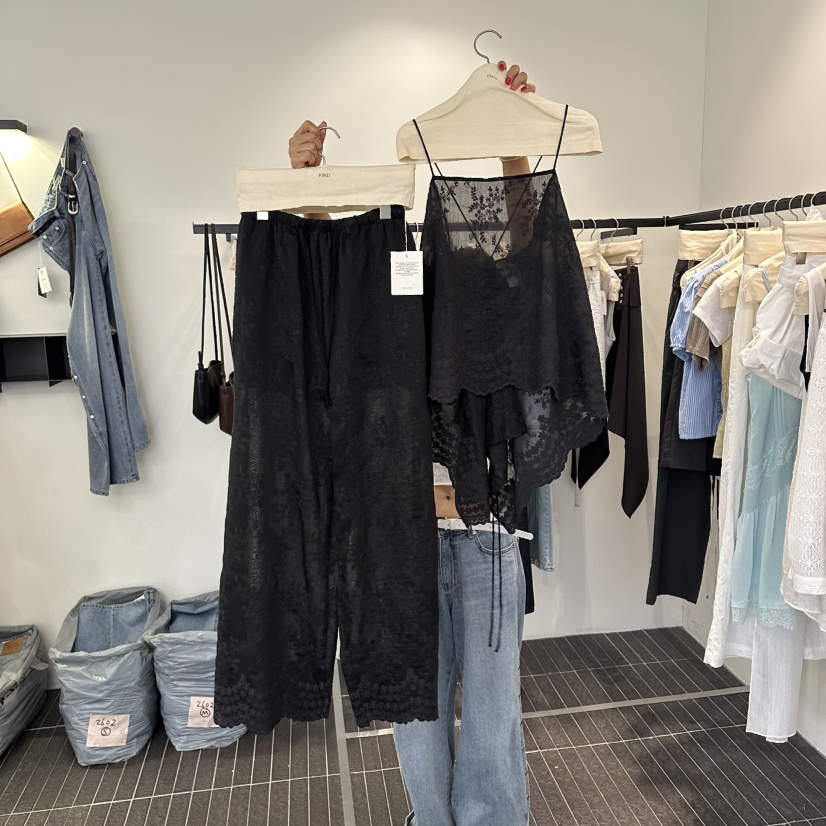 FIND-P韓國東大門代購女士新品26夏季熱賣人氣時尚休閑褲FIND-P休閑褲