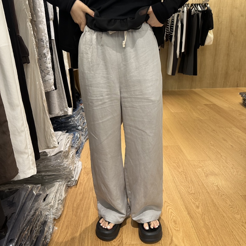 LEFANCY東大門實拍韓國女士新款熱賣人氣26夏季推薦休閑褲LEFANCY休閑褲圖色1