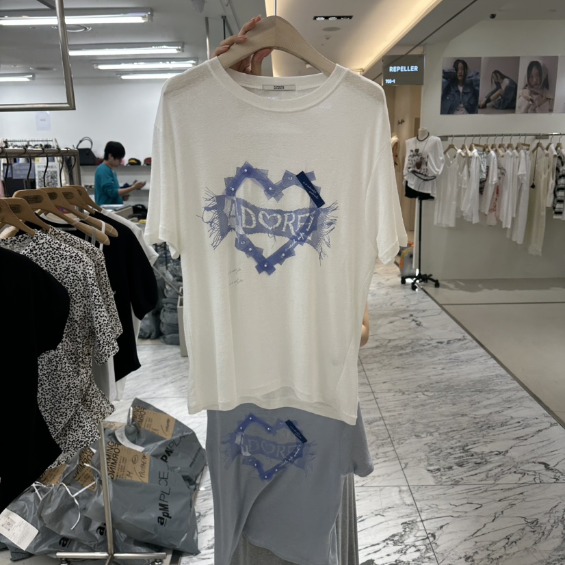 FORMING-P韓國代購女士新品26夏季熱賣時尚人氣推薦休閑T恤FORMING-PT恤圖色1