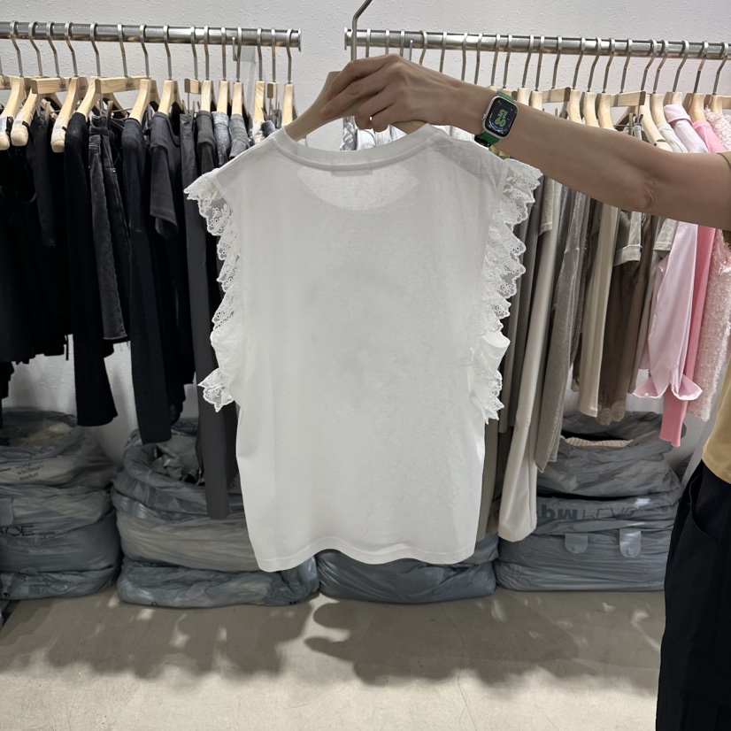 ACKER韓國直郵女裝新款休閑人氣26夏季推薦吊帶背心蕾絲無袖ACKER吊帶/背心