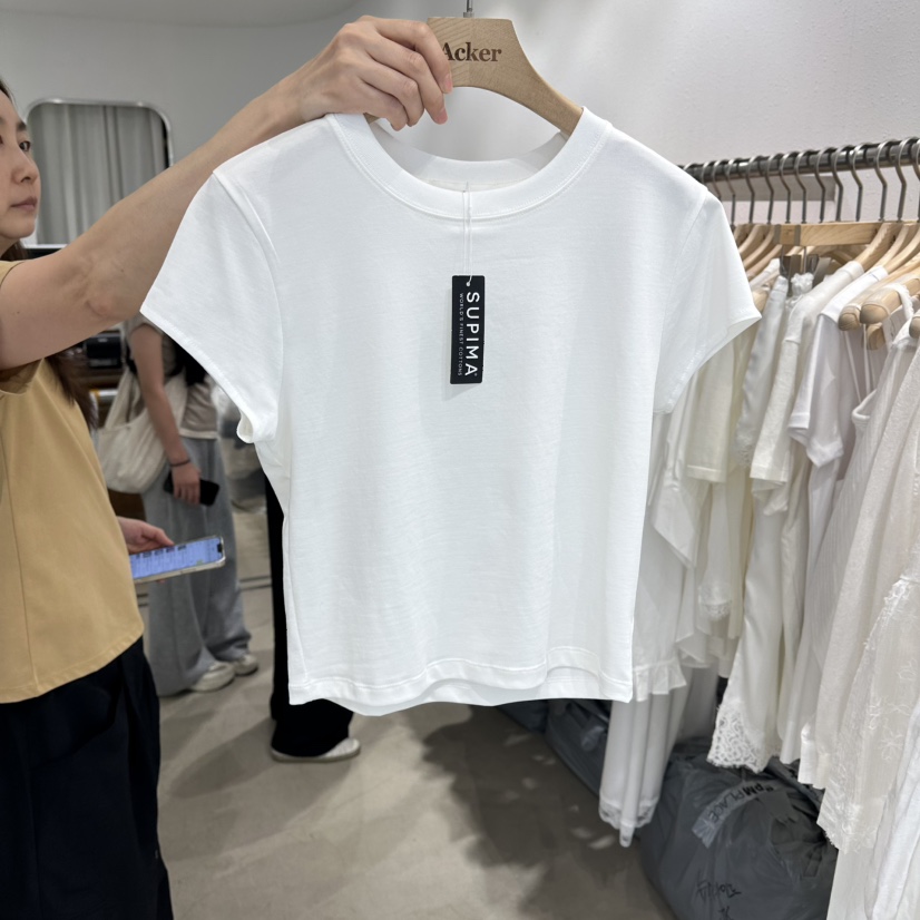 ACKER韓國直郵女裝新款休閑熱賣26夏季推薦人氣時尚T恤ACKERT恤圖色1