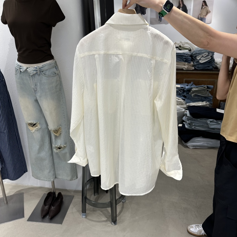 ACKER韓國直郵實拍女裝新款時尚推薦熱賣襯衫蕾絲衫不含內搭ACKER襯衫/蕾絲衫