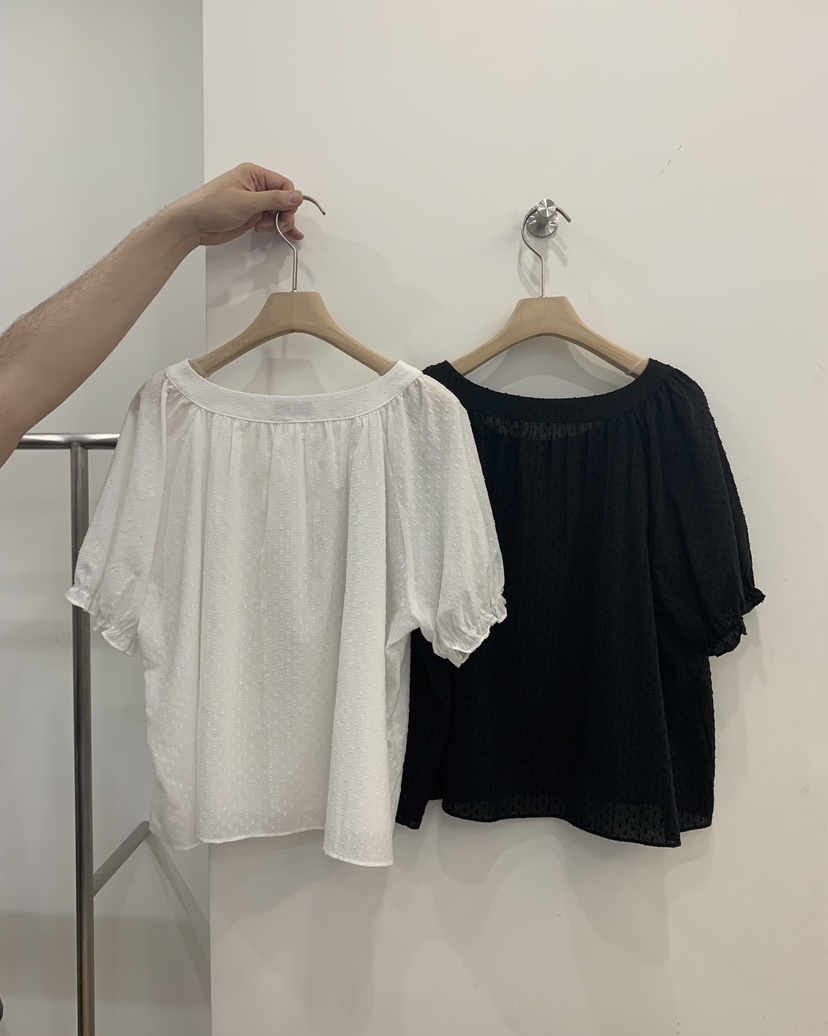 JUEDE韓國直郵女士新款休閑襯衫蕾絲衫JUEDE襯衫/蕾絲衫