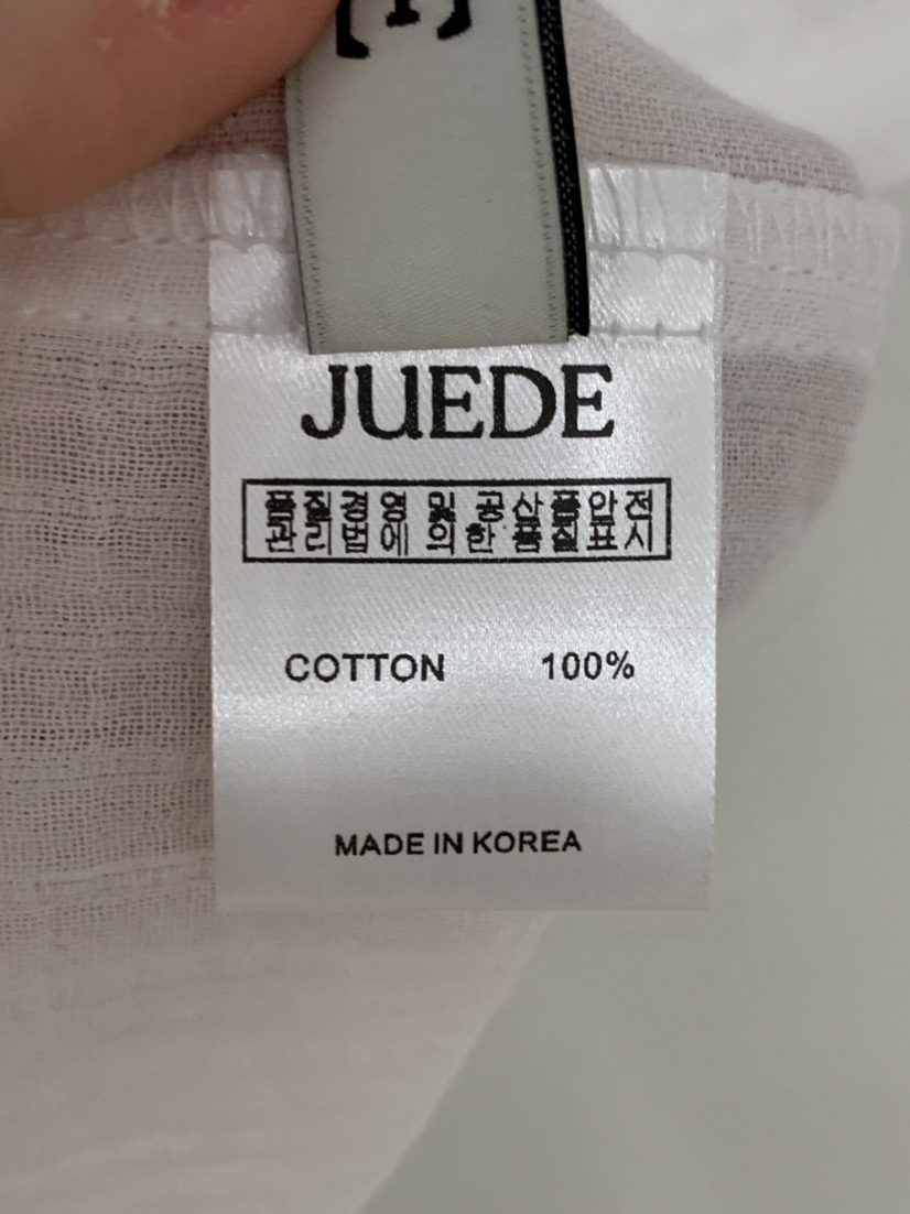 JUEDE韓國直郵女士新款休閑襯衫蕾絲衫JUEDE襯衫/蕾絲衫
