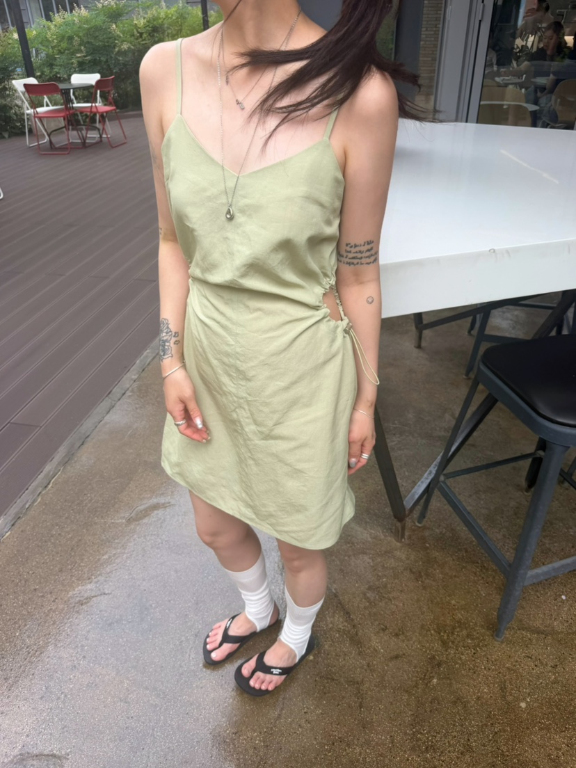 GLITTER韓國直郵女裝新品時尚人氣熱賣26夏季休閑連衣裙OPSGLITTER連衣裙