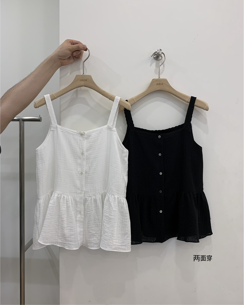 JUEDE韓國直郵女士新品推薦熱賣吊帶背心JUEDE吊帶/背心