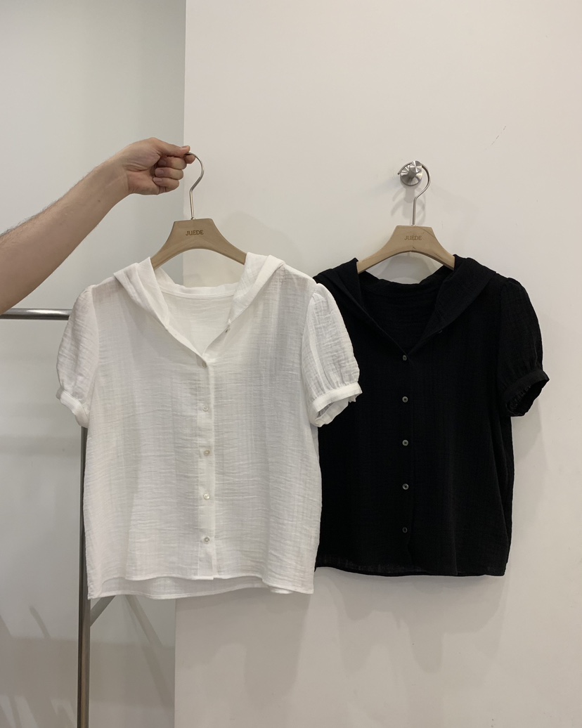 JUEDE韓國代購女裝新品推薦襯衫蕾絲衫JUEDE襯衫/蕾絲衫