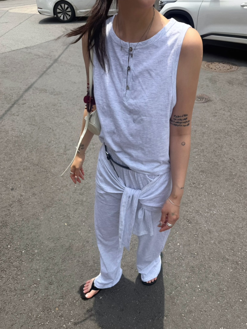 GLITTER東大門實拍韓國女裝新品休閑熱賣26夏季推薦人氣套裝GLITTER套裝