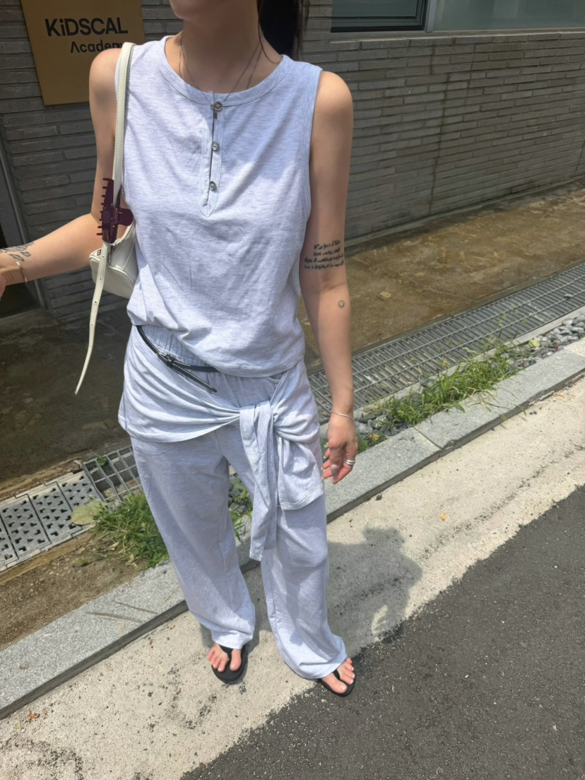 GLITTER東大門實拍韓國女裝新品休閑熱賣26夏季推薦人氣套裝GLITTER套裝