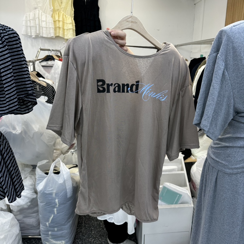 SAGE BRUSH韓國東大門代購女士新品時尚休閑26夏季推薦T恤SAGE BRUSHT恤圖色2