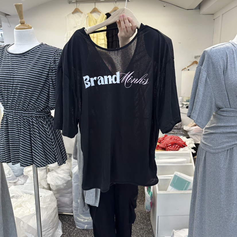 SAGE BRUSH韓國東大門代購女士新品時尚休閑26夏季推薦T恤SAGE BRUSHT恤圖色3