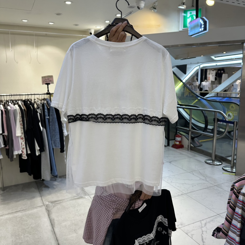 BORA BORA韓國代購女裝新品休閑26夏季襯衫蕾絲衫不含項鏈BORA BORA襯衫/蕾絲衫