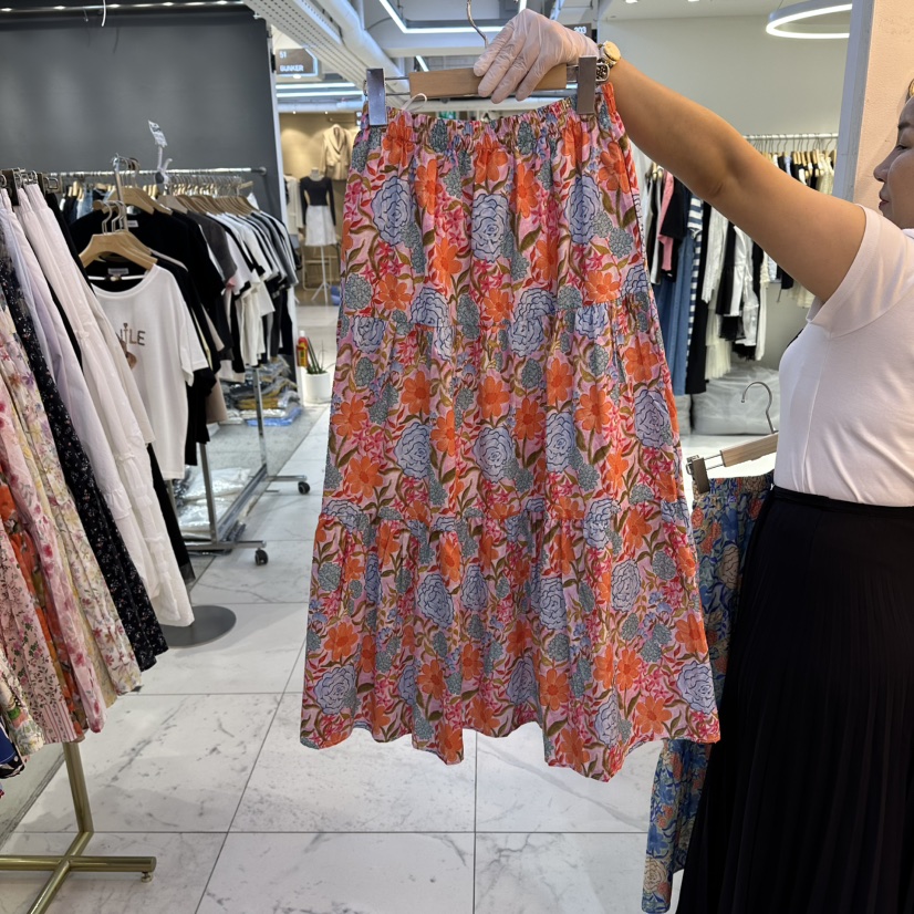 COCO HOLIC韓國東大門直郵女裝新品26夏季熱賣人氣休閑長裙COCO HOLIC長裙