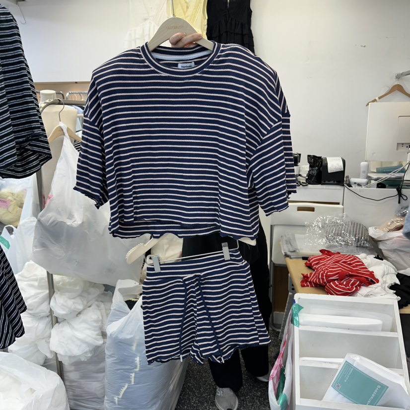 SAGE BRUSH韓國東大門代購女士新品推薦熱賣人氣26夏季套裝SAGE BRUSH套裝圖色1