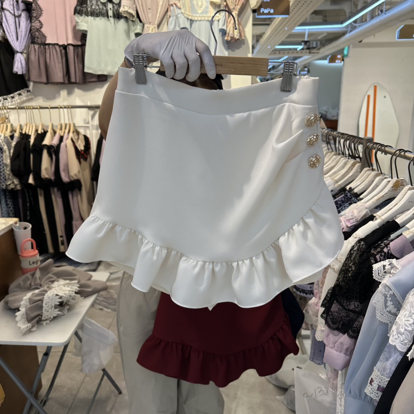 PAPA韓國東大門代購女士新品推薦時尚人氣26夏季熱賣裙褲Papaine/HALMADE裙褲圖色1