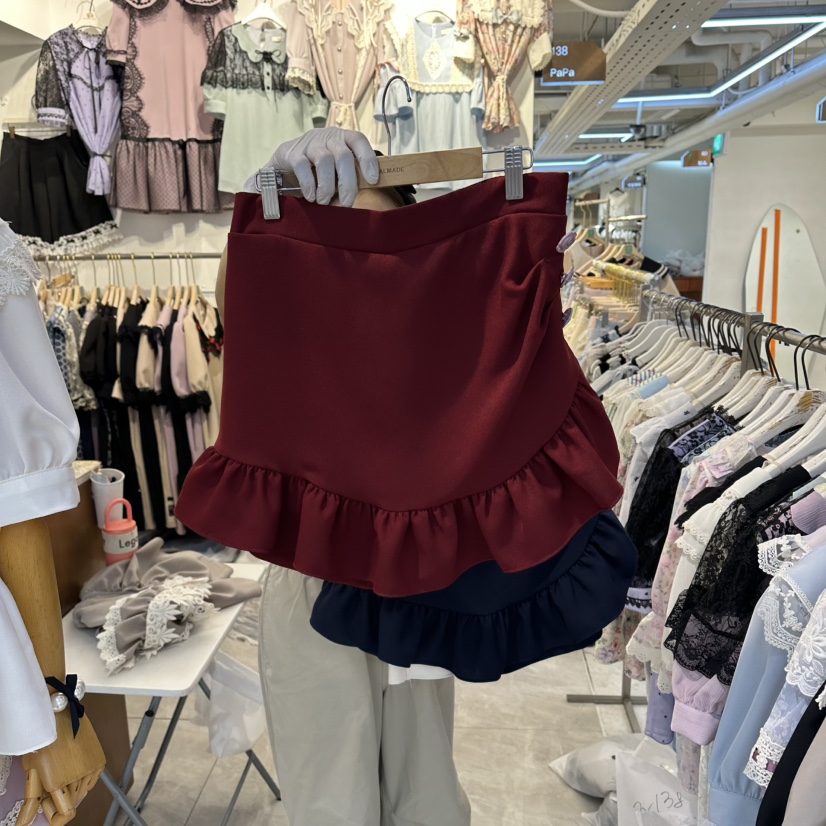 PAPA韓國東大門代購女士新品推薦時尚人氣26夏季熱賣裙褲Papaine/HALMADE裙褲圖色2