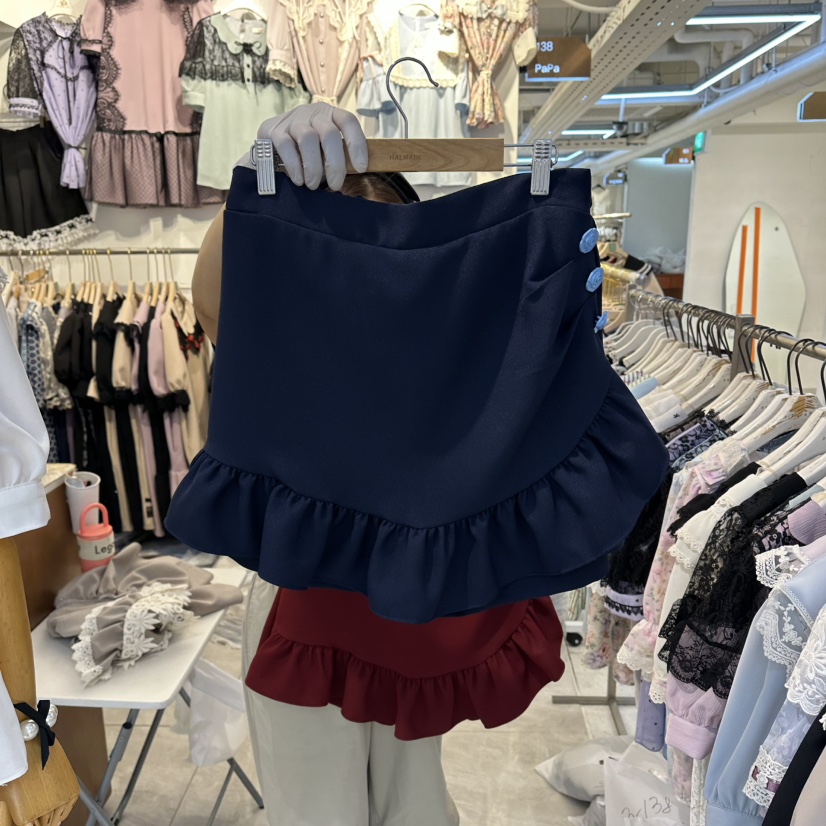 PAPA韓國東大門代購女士新品推薦時尚人氣26夏季熱賣裙褲Papaine/HALMADE裙褲圖色3