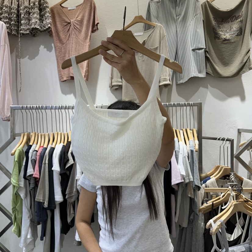 HIPTIQUE韓國東大門直郵女裝新品休閑時尚熱賣吊帶背心無袖HIPTIQUE吊帶/背心