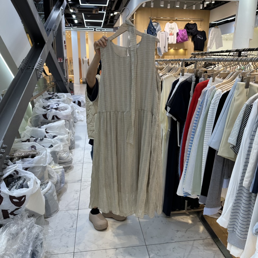 TARA韓國直郵女士新款時尚熱賣推薦人氣26夏季連衣裙含圍巾TARA連衣裙圖色1
