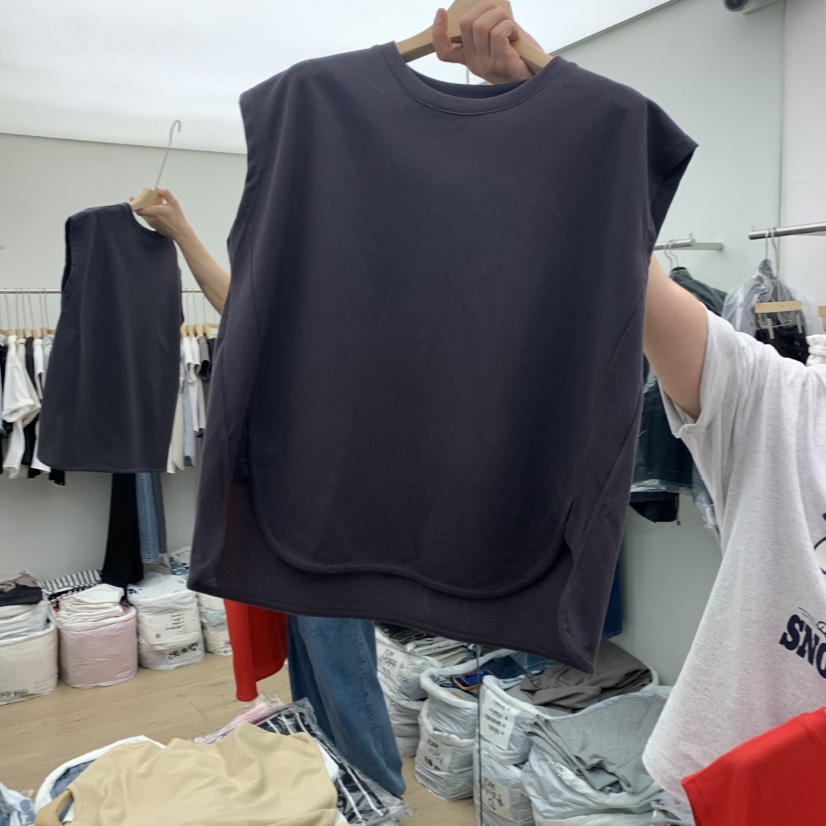 MOI-A韓國東大門直郵女士新品時尚休閑26夏季吊帶背心無袖MOI-A吊帶/背心圖色4
