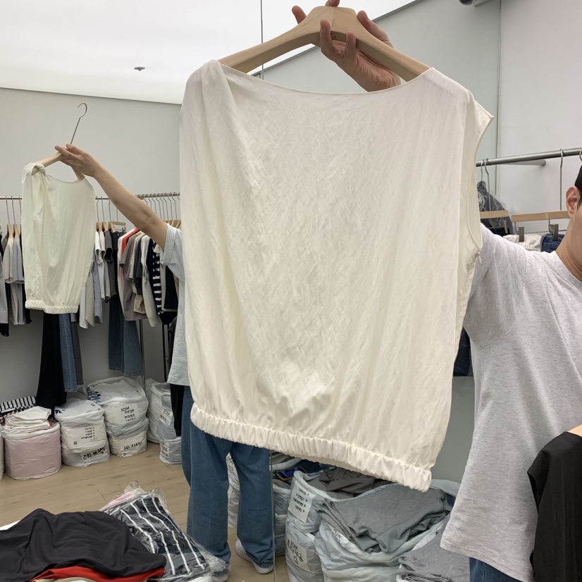 MOI-A韓國直郵實拍女裝新品休閑26夏季時尚推薦吊帶背心MOI-A吊帶/背心