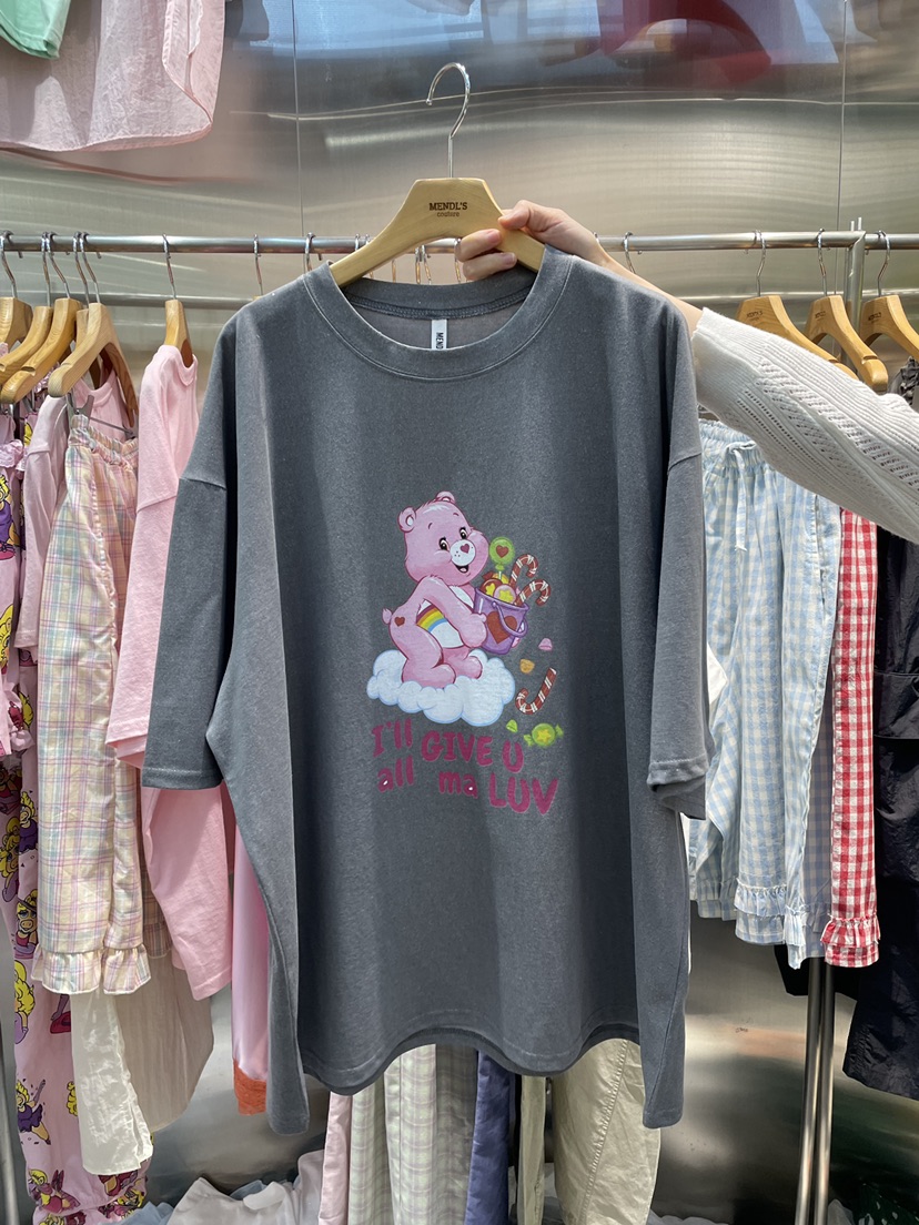 MENDL S東大門實拍韓國女士新品熱賣26夏季休閑人氣時尚T恤MENDL ST恤圖色2