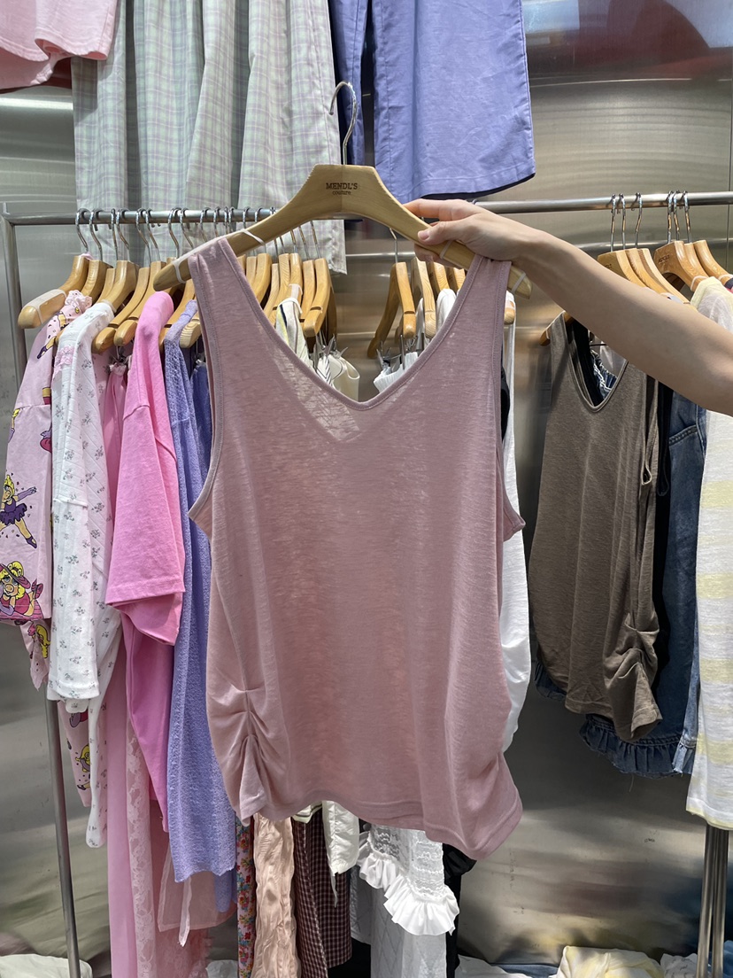 MENDL S韓國東大門代購女裝新款26夏季吊帶背心寬松無袖MENDL S吊帶/背心圖色2