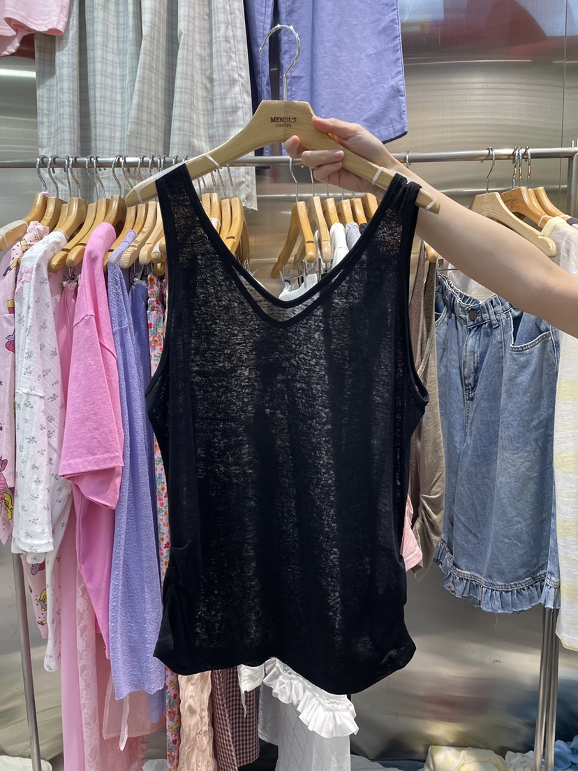 MENDL S韓國東大門代購女裝新款26夏季吊帶背心寬松無袖MENDL S吊帶/背心圖色4