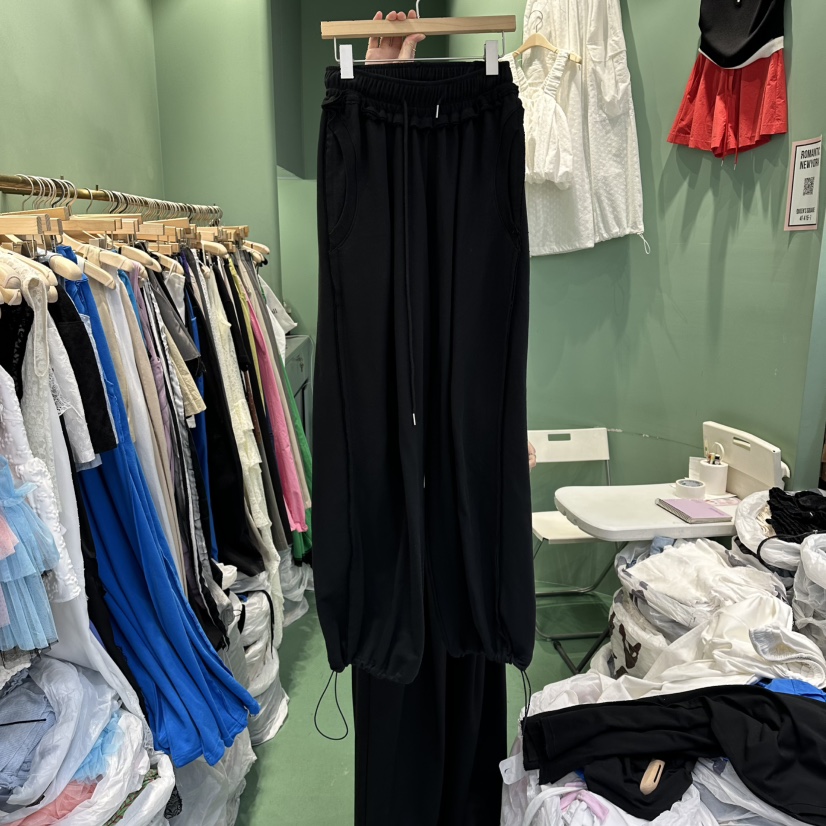 ROMANTIC NEWYORK韓國直郵女士新品人氣推薦26夏季休閑褲ROMANTIC NEWYORK休閑褲圖色3