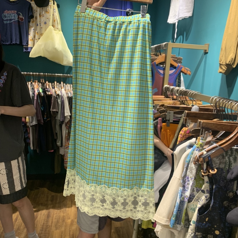 MERCI LINDA韓國代購女裝新款時尚26夏季推薦休閑長裙網狀MERCI LINDA長裙圖色1