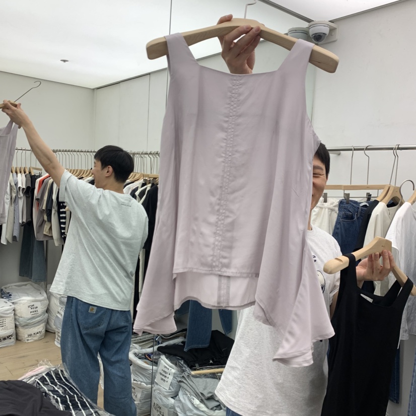 MOI-A韓國直郵女士新款休閑26夏季推薦人氣吊帶背心無袖MOI-A吊帶/背心