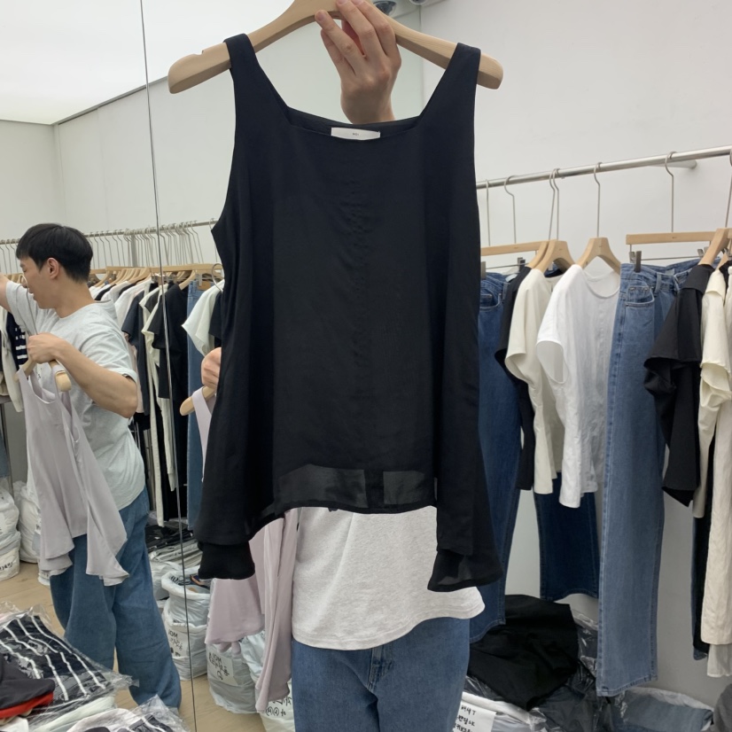 MOI-A韓國直郵女士新款休閑26夏季推薦人氣吊帶背心無袖MOI-A吊帶/背心圖色2