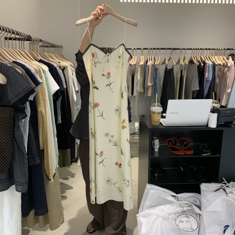 PLATE韓國代購女裝新品休閑時尚熱賣推薦26夏季人氣連衣裙ANOTHER PLATE MOOD WEAR連衣裙圖色1