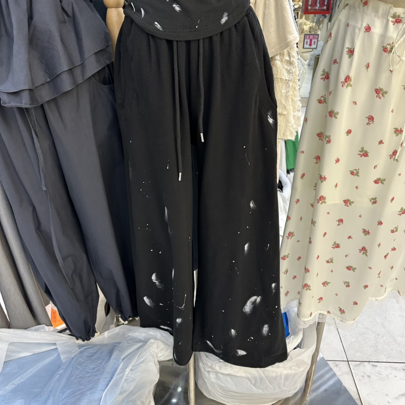 ROMANTIC NEWYORK韓國東大門直郵女士新品26夏季休閑褲復古ROMANTIC NEWYORK休閑褲圖色3