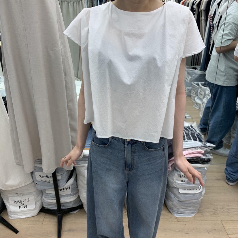 MOI-A韓國直郵實拍女士新品26夏季熱賣時尚襯衫蕾絲衫褶裥MOI-A襯衫/蕾絲衫圖色3