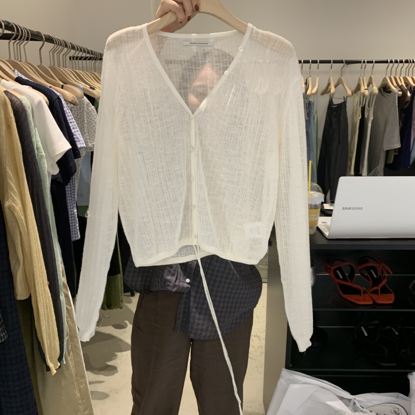 PLATE韓國東大門直郵女裝新品熱賣時尚26夏季推薦針織衫開衫ANOTHER PLATE MOOD WEAR針織衫圖色2