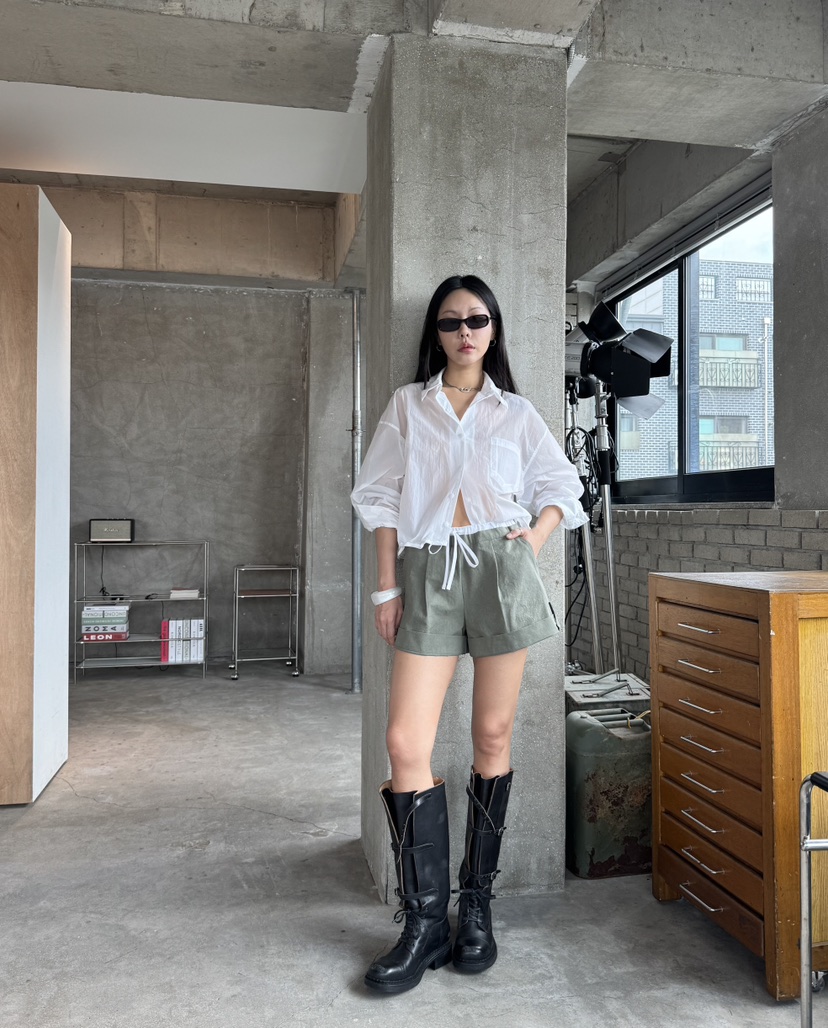 LIMLIMLIM韓國東大門代購女士新品推薦休閑26夏季短褲撞色LIM LIM LIM短褲