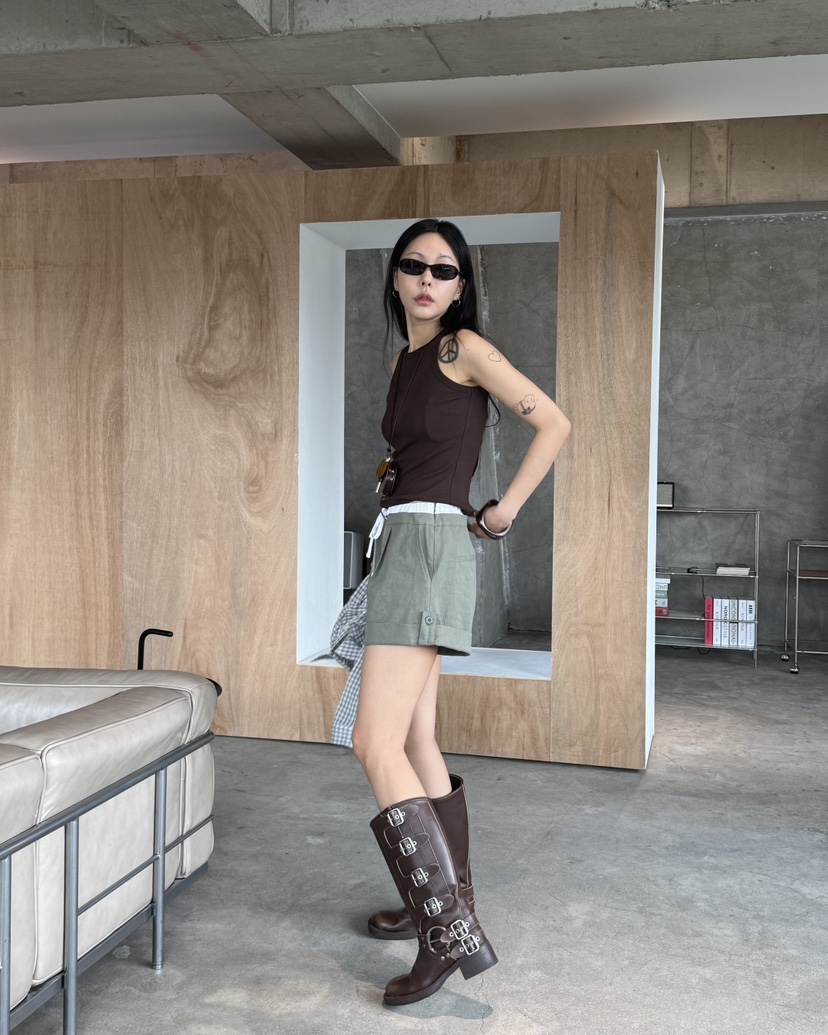 LIMLIMLIM韓國東大門代購女士新品推薦休閑26夏季短褲撞色LIM LIM LIM短褲