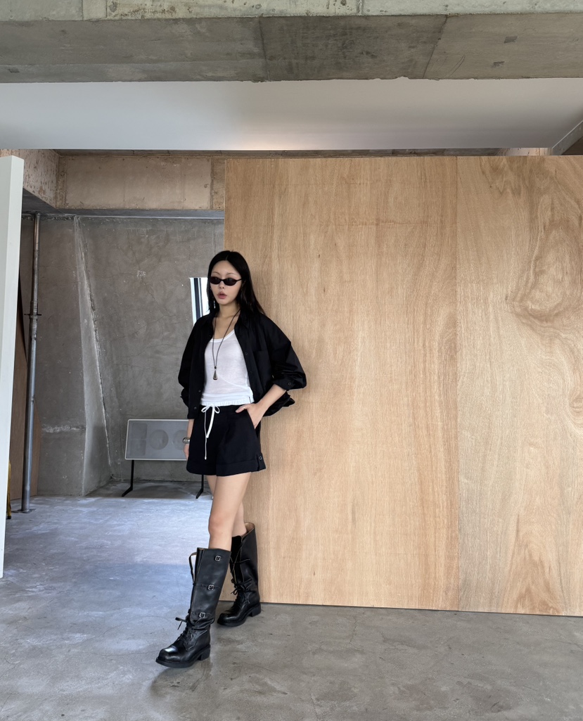 LIMLIMLIM韓國東大門代購女士新品推薦休閑26夏季短褲撞色LIM LIM LIM短褲