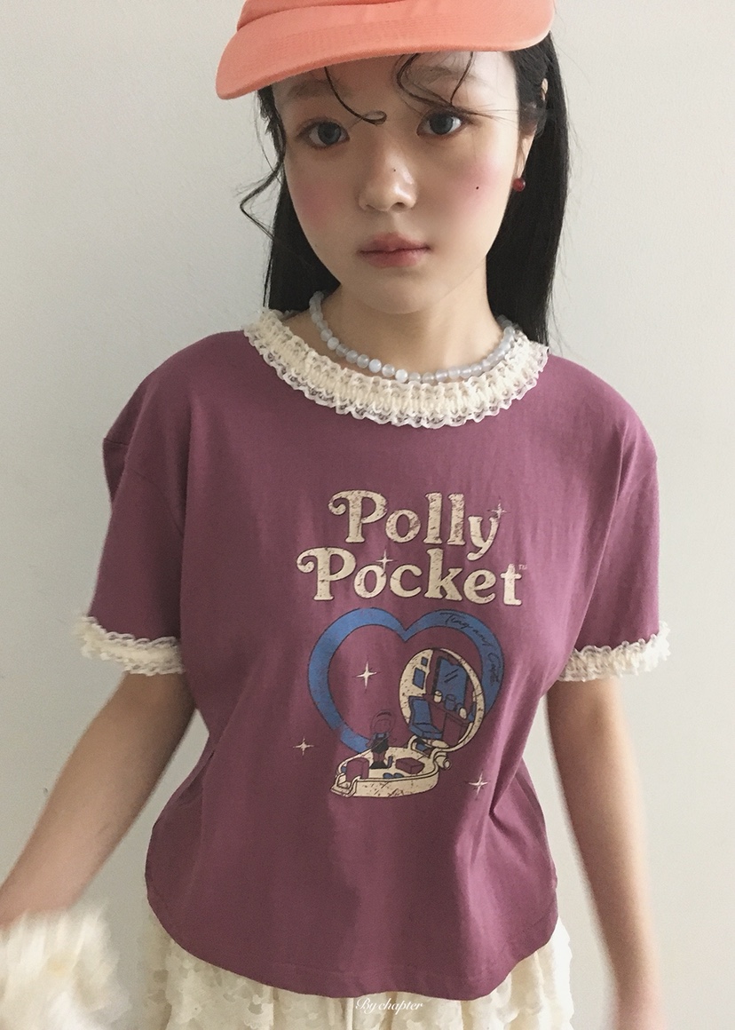 BY CHAPTER韓國東大門代購女士新品人氣時尚26夏季T恤口袋BY ChapterT恤圖色2