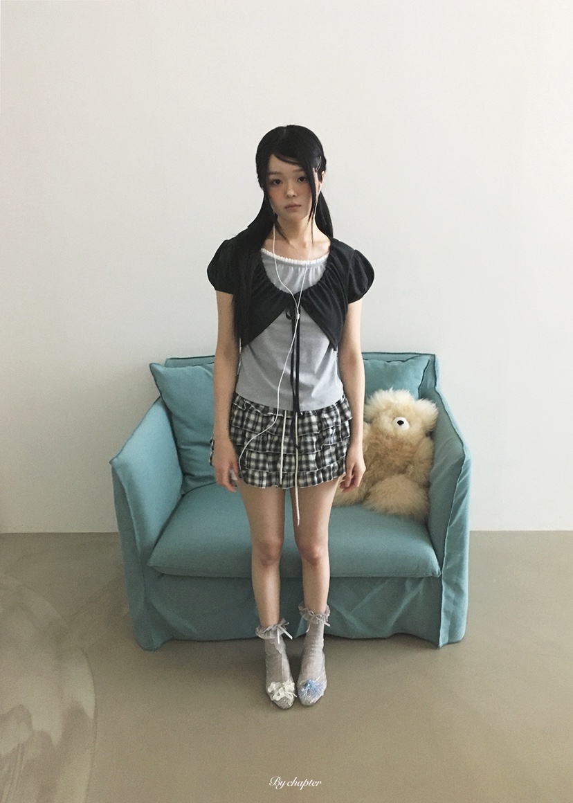 BY CHAPTER韓國東大門直郵女士新款26夏季時尚休閑熱賣T恤BY ChapterT恤