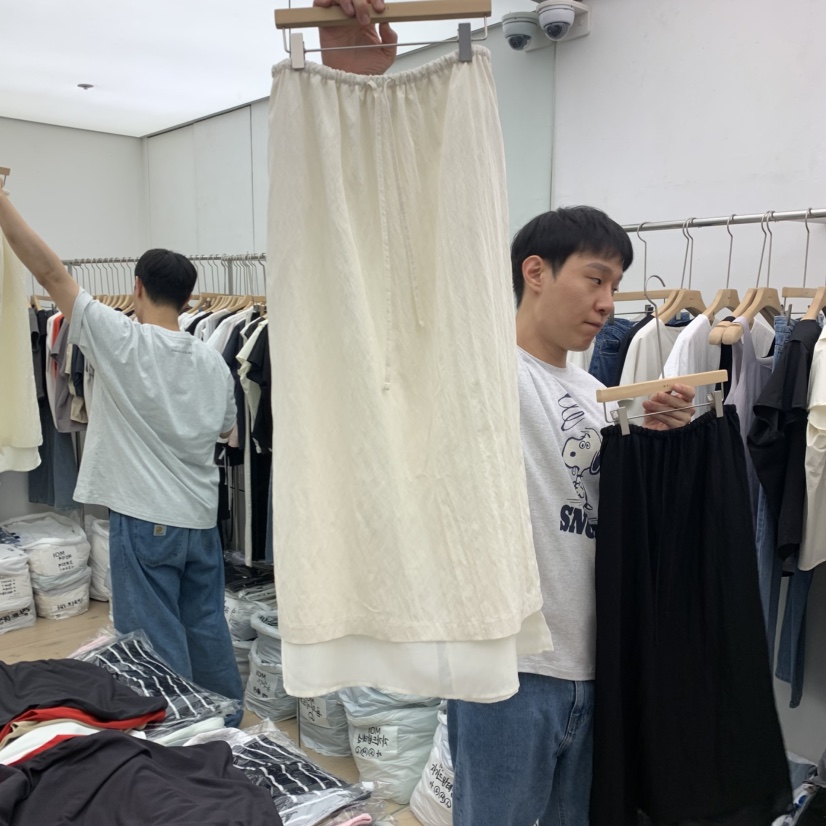 MOI-A東大門實拍韓國女士新品時尚人氣休閑26夏季推薦長裙MOI-A長裙圖色1