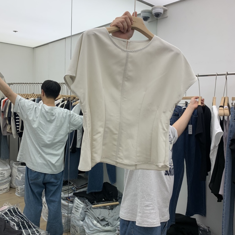 MOI-A東大門實拍韓國女裝新品推薦熱賣時尚人氣襯衫蕾絲衫MOI-A襯衫/蕾絲衫圖色2