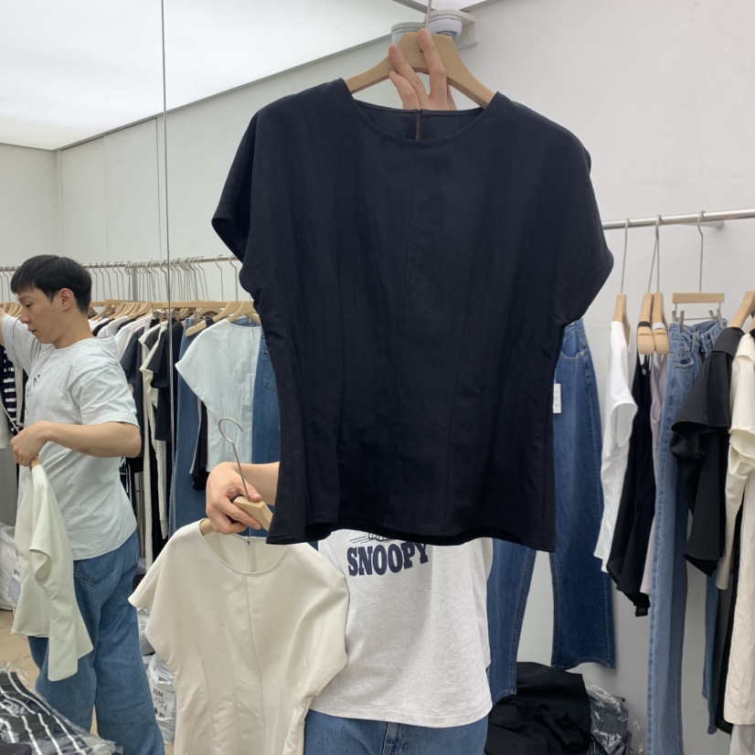 MOI-A東大門實拍韓國女裝新品推薦熱賣時尚人氣襯衫蕾絲衫MOI-A襯衫/蕾絲衫圖色3