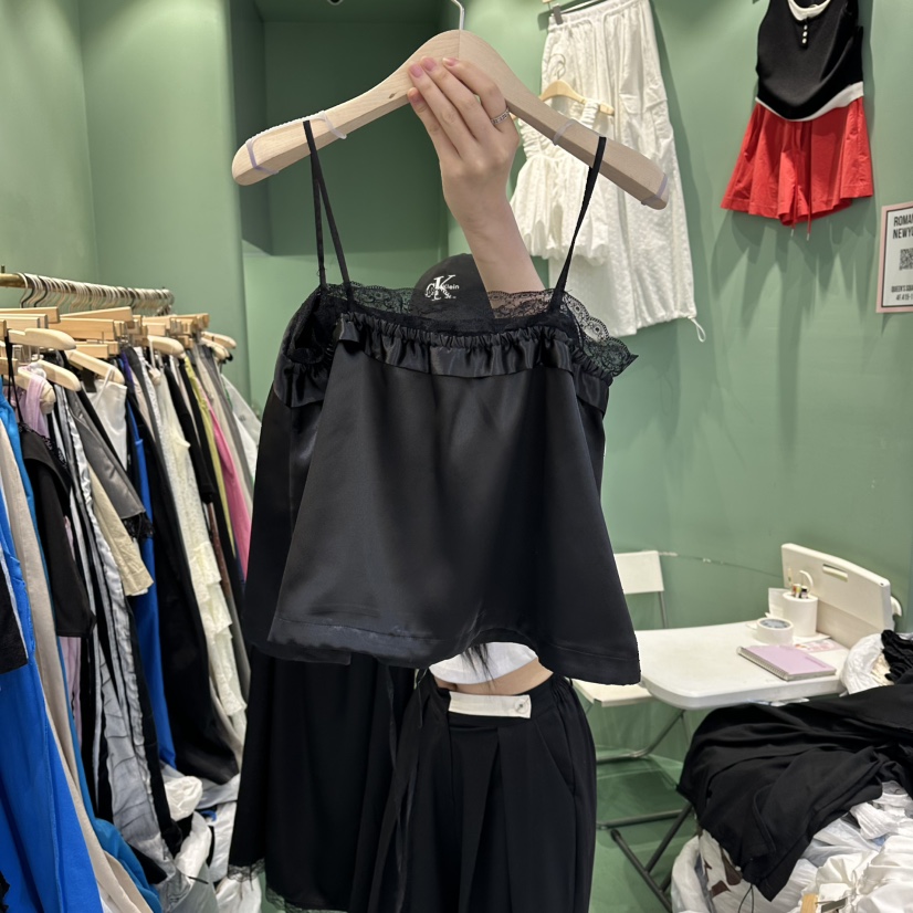 ROMANTIC NEWYORK韓國直郵女士新品熱賣推薦吊帶背心蕾絲ROMANTIC NEWYORK吊帶/背心