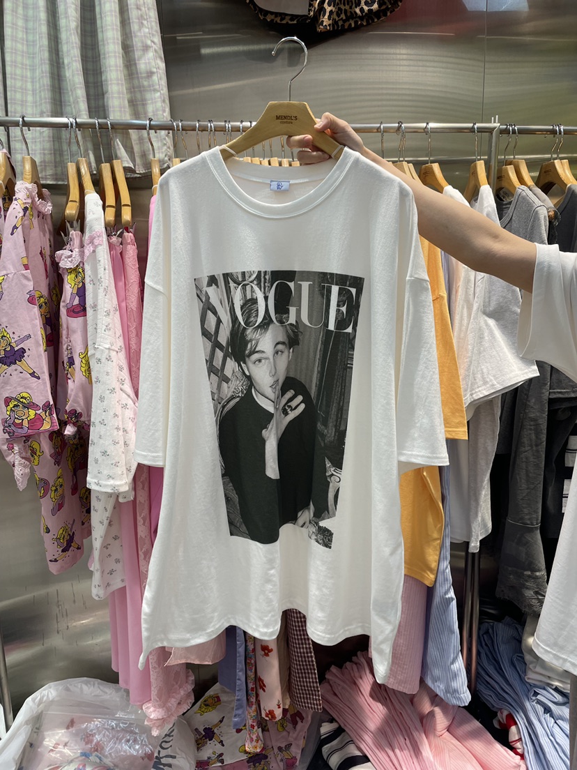 MENDL S韓國直郵實拍女裝新品推薦時尚人氣熱賣休閑26夏季T恤MENDL ST恤圖色1