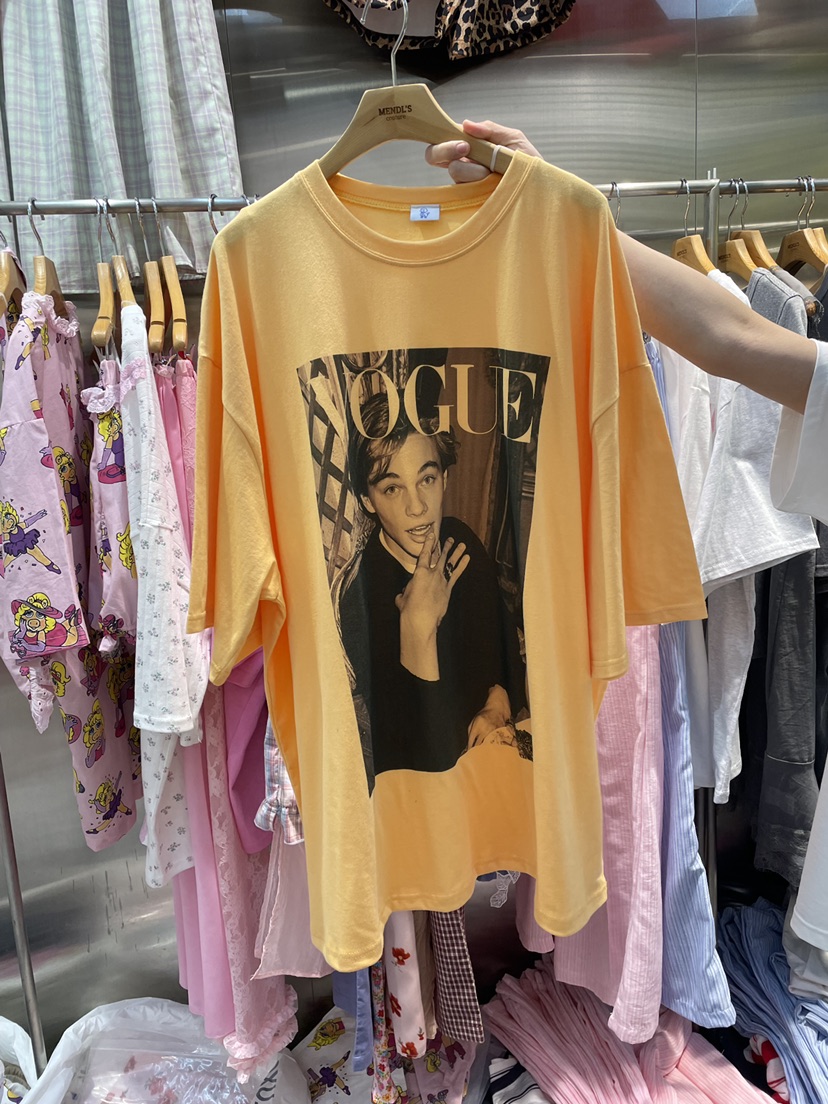 MENDL S韓國直郵實拍女裝新品推薦時尚人氣熱賣休閑26夏季T恤MENDL ST恤圖色2